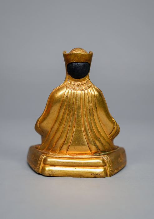 24K Gold-Plated Kagyu Lineage Masters Statue Collection