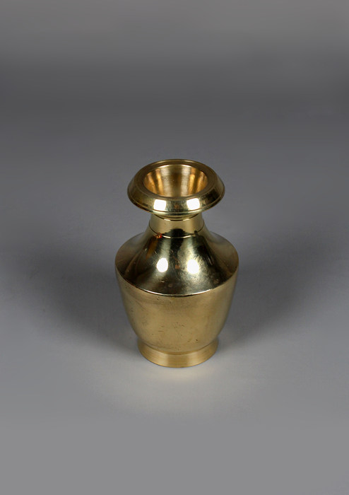 Newari Aankhora  Offering Jar for  Ritual Ceremoy 5" H