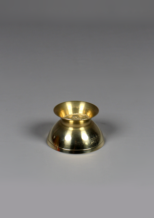 Newari Aila Khwola   Liquor Brass Cup  by Tamrakar family