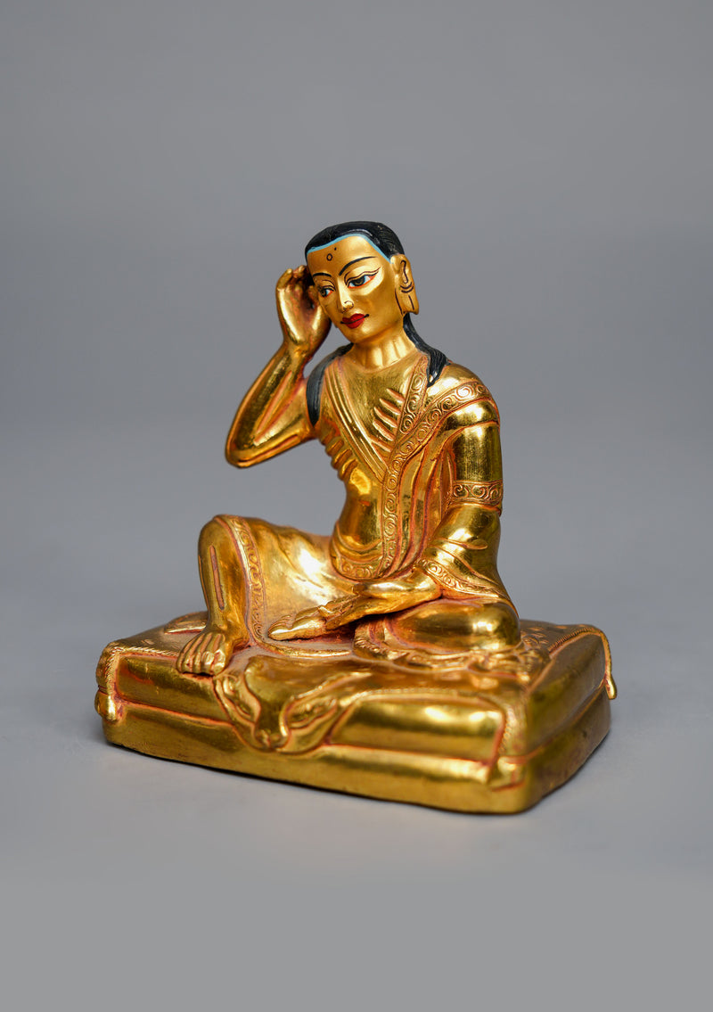 24K Gold-Plated Kagyu Lineage Masters Statue Collection