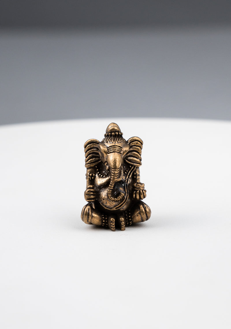 Brass Mini Hindu God Statues 1"