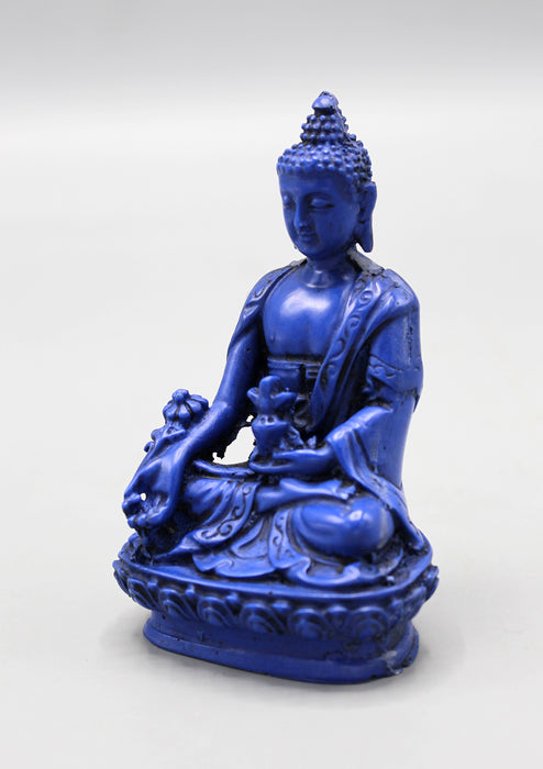 Blue Healing Medicine Buddha Statue