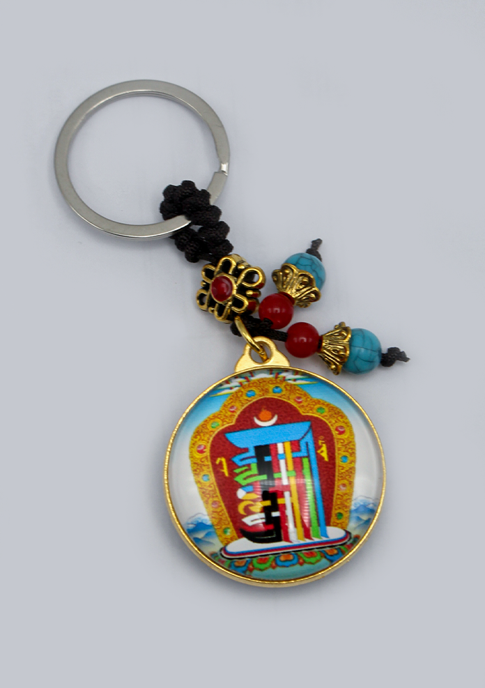 Tara Chenrezig   Kalachakra   Buddhist Key Chain