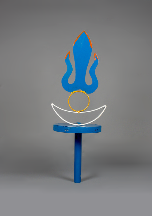 Vertical Prayer Flags Trishul Top