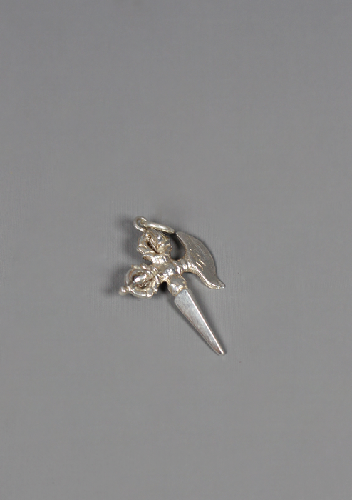 Sterling Silver Vajra Kartika Pendant