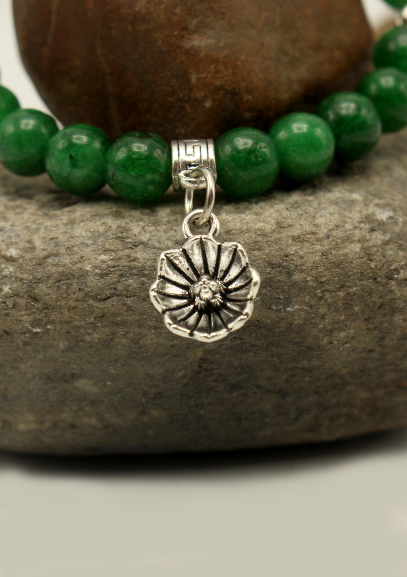 Green Malachite Wrist  Bracelet