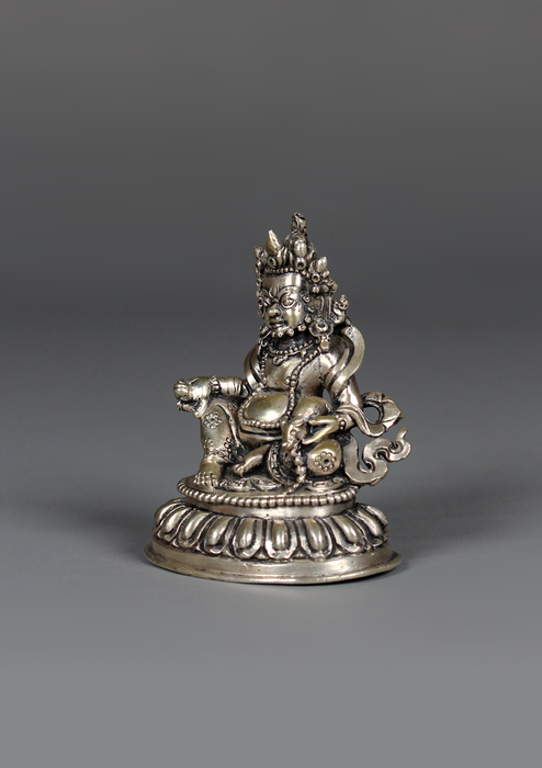 Sterling Silver 925  Jambhala  Dzambala Statue 6.5 cm H