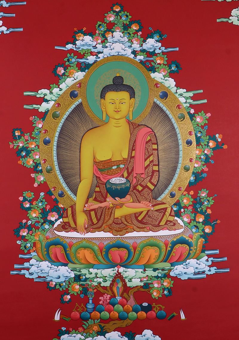 Shakyamuni  Single Deity Thangka Painting