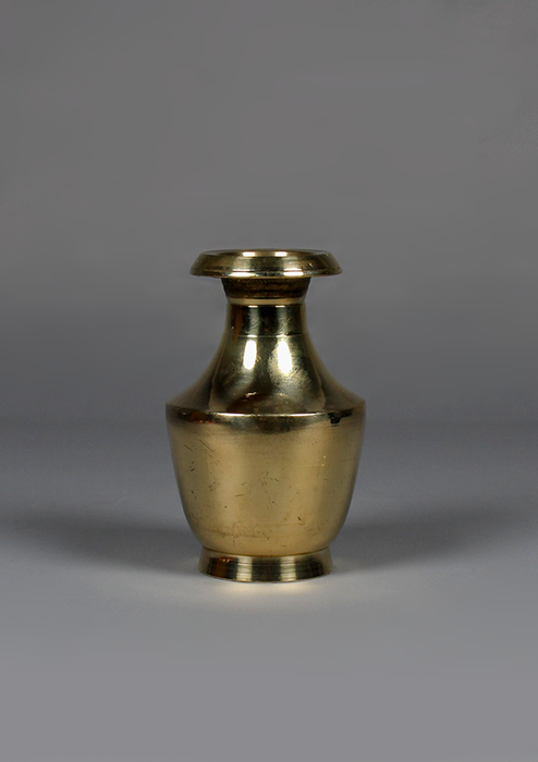 Newari Aankhora  Offering Jar for  Ritual Ceremoy 5" H