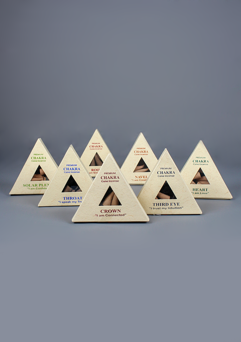 Seven Chakra Healing Cone Incense – Spiritual & Meditative Aroma