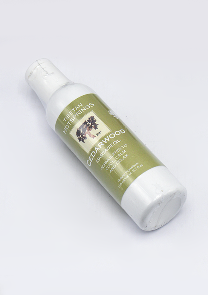 Tibetan Hotsprings Cedarwood Massage Oil- 110ml