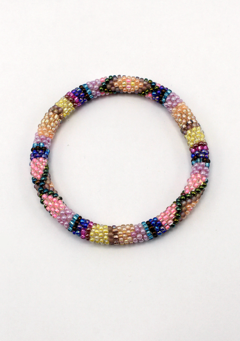 Sunset Bliss Roll-on Beads Bracelet