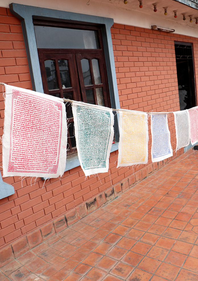 Specially Designed Biodegradable Prayer Flag to mark H.H The 14th Dalai Lama's birthday