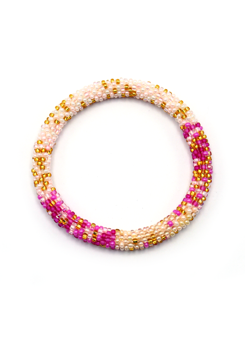 Tilicho Roll on Beads Bracelet Gift Set of 3 in Eco-Friendly Jewelry Box