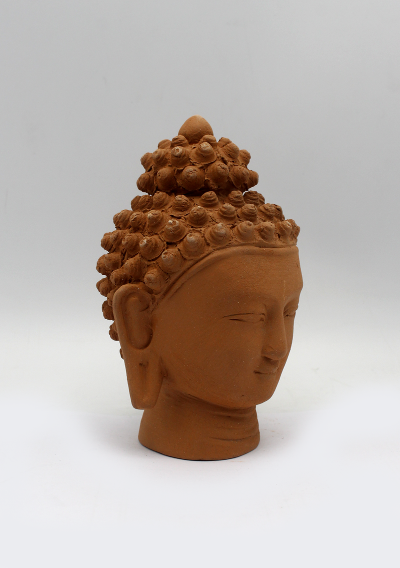 HandCrafted  Ceramic Buddha Head