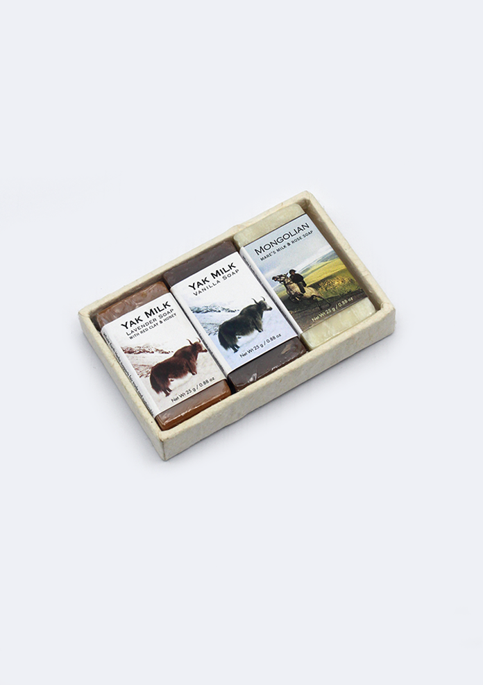Wild Ware Yak Milk  Mini  Soap Set Of 3