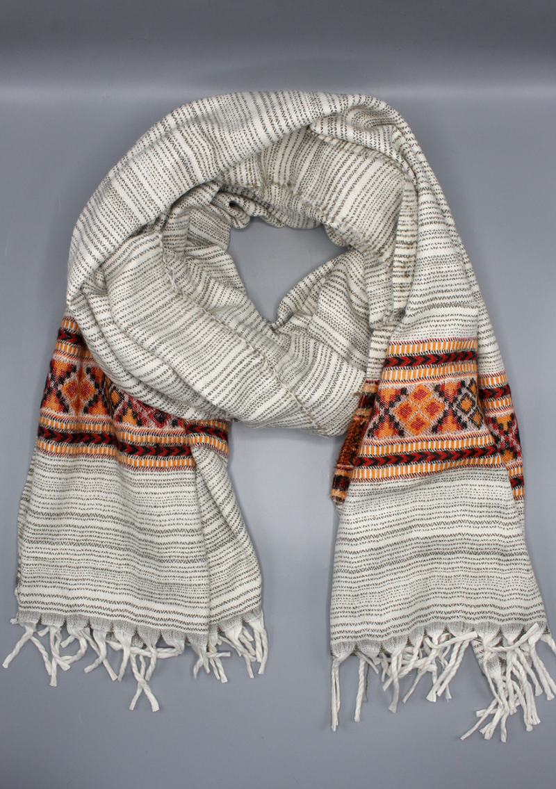 Nazakat Hand Loomed Woolen Shawl Nepal