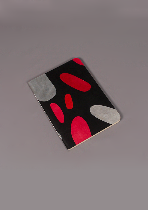 Geometric Circles Design Lokta Paper Journal