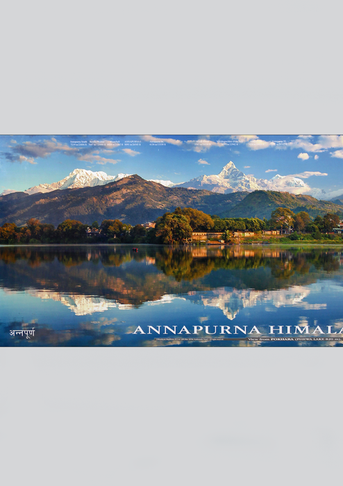Annapurna Himalayan Range Panaromic Poster