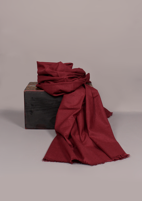 Handloomed Lightweight Woolen Monk Shawl