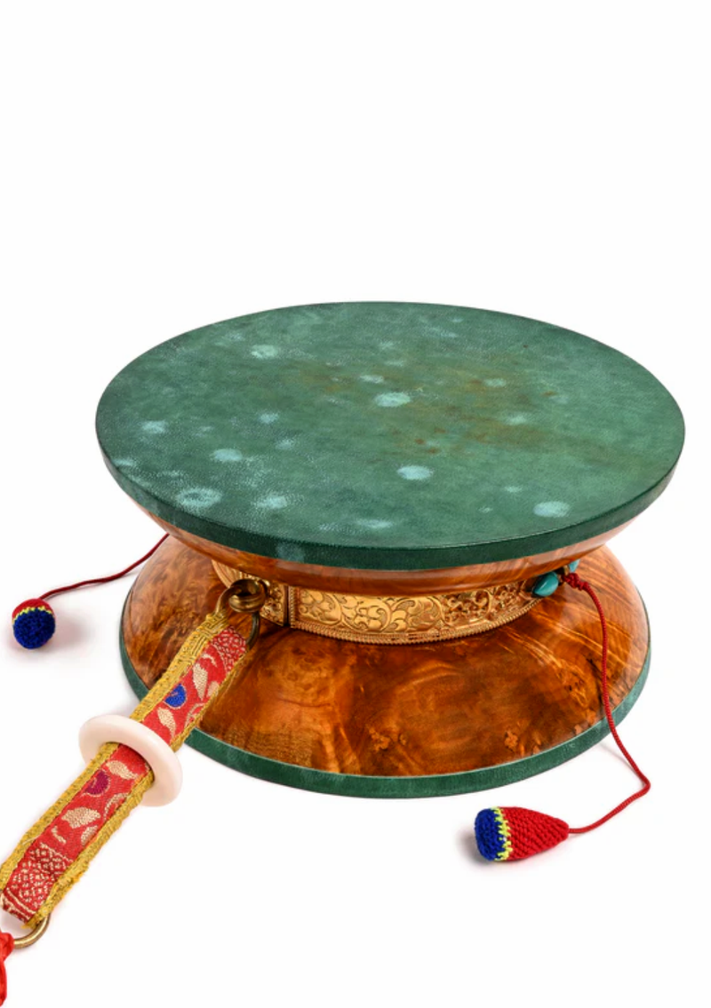 Tibetan Buddhist Ritual High Quality Chod Drum Damaru