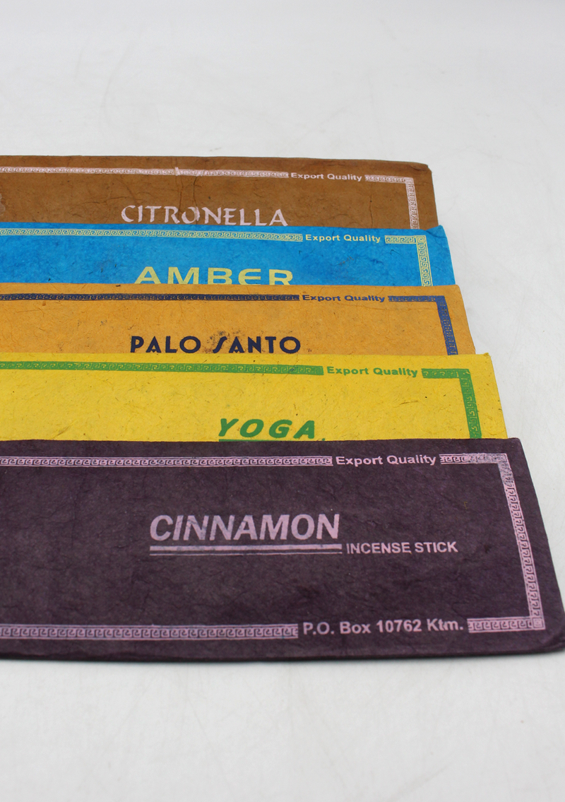 Calming Series Incense Sticks, Set of 5 Packs, Each 15 g