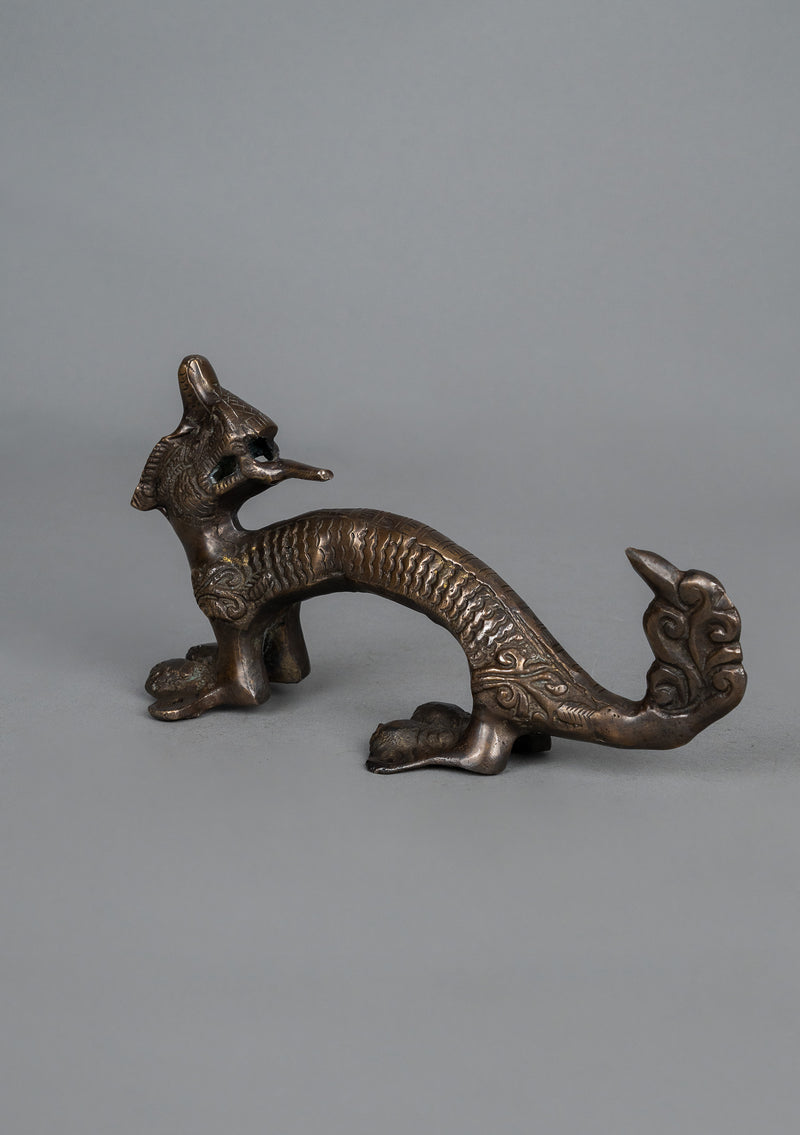Brass Dragon Traditional Door Handle