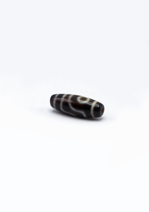 Tibetan Two Eyed Dzi Bead