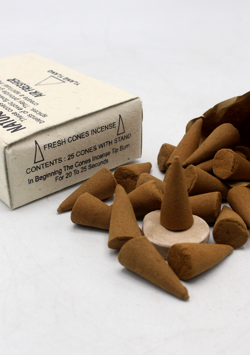 Ylang Ylang Tibetan Natural Cone Incense