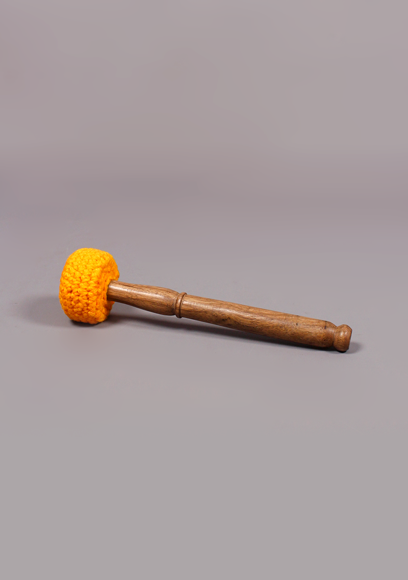 Crochet Drum Stick for Singing Bowl and Gong - Medium