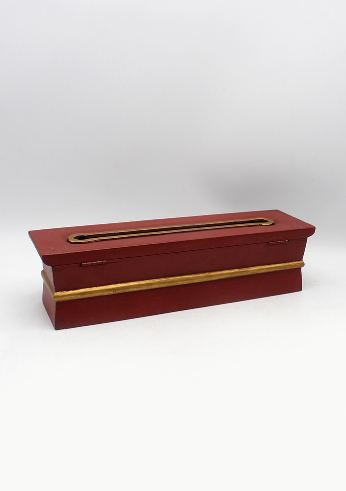 Handcrafted Bhutan arts Wooden Tibetan Incense Burner