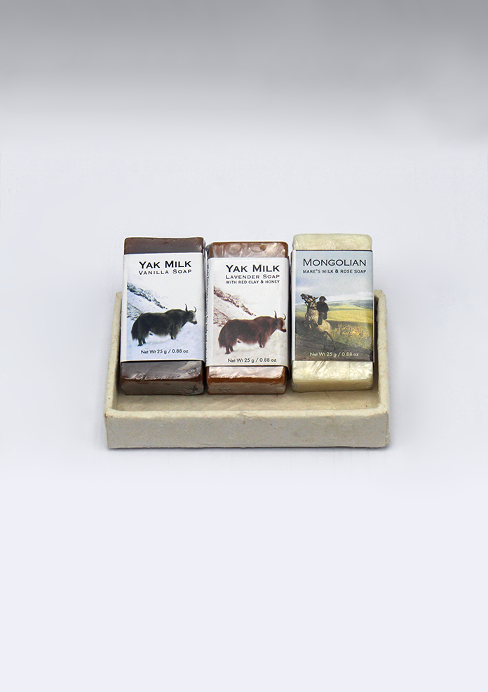 Wild Ware Yak Milk  Mini  Soap Set Of 3