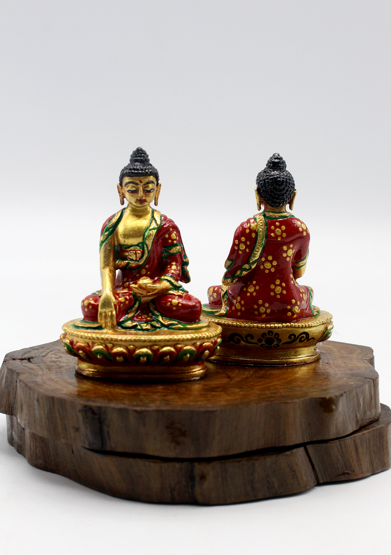 Copper Gold plated Shakyamuni Buddha Statue