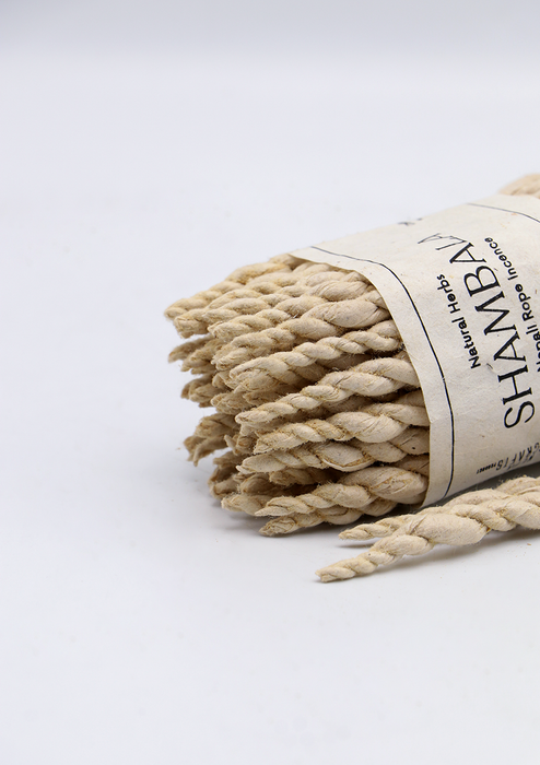 Handcrafted   Artisanal Shambala Nepali Rope Incense