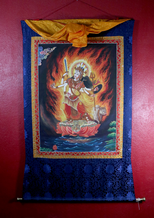 Rudrayani Astamatrikas Tantric Buddhist practices Pauba Painting