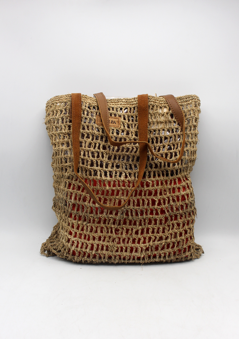 Handmade Fairtrade Hemp 4 Corner Bag - Jholi