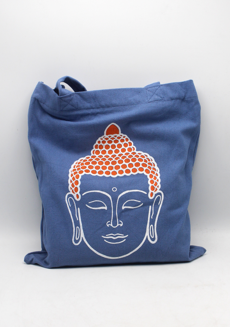 Cotton Buddha Printed Tote Bag