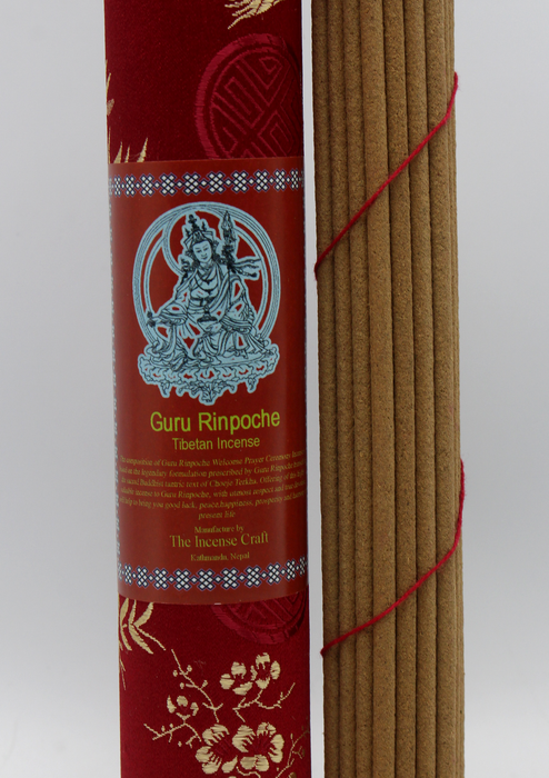 Guru Rinpoche Brocade Tube Tibetan Incense