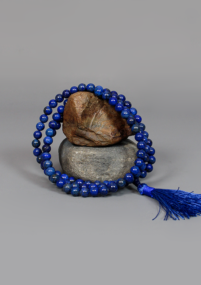 Lapis Lazuli 108 Beads Prayer Mala