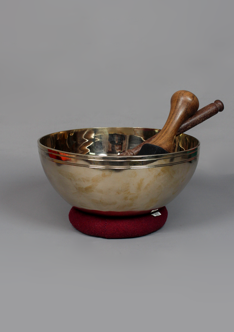 Classic Tibetan Meditation Singing Bowl 9.5"