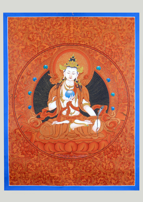Tsitisgarva Bodhisattva Thangka Painting