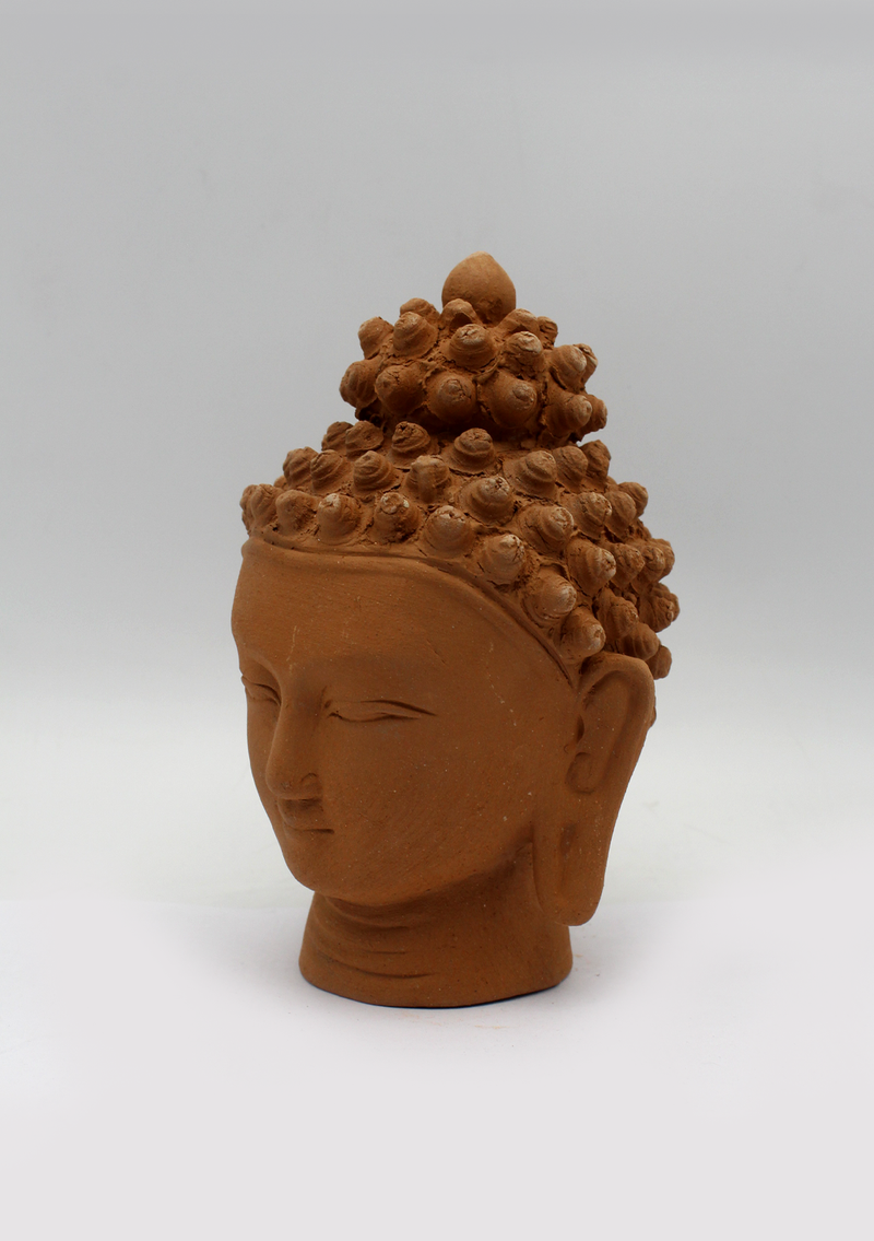 HandCrafted  Ceramic Buddha Head