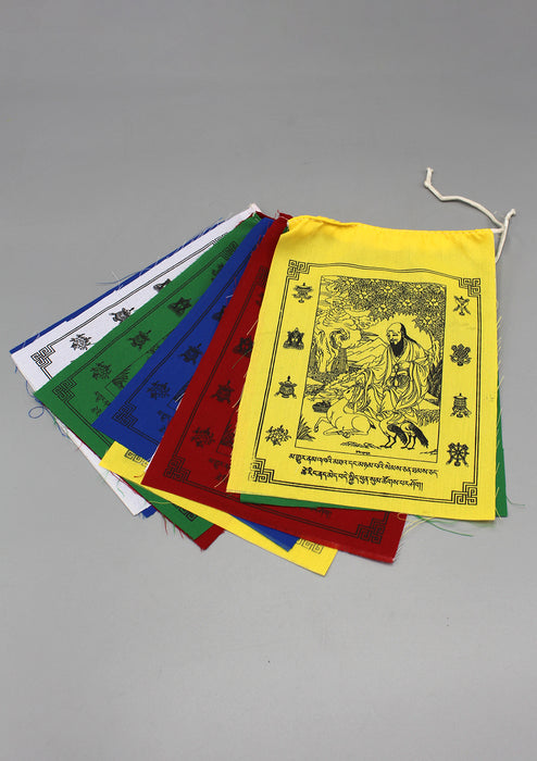 Long Life Symbol Prayer Flag, Tibetan Prayer Flag