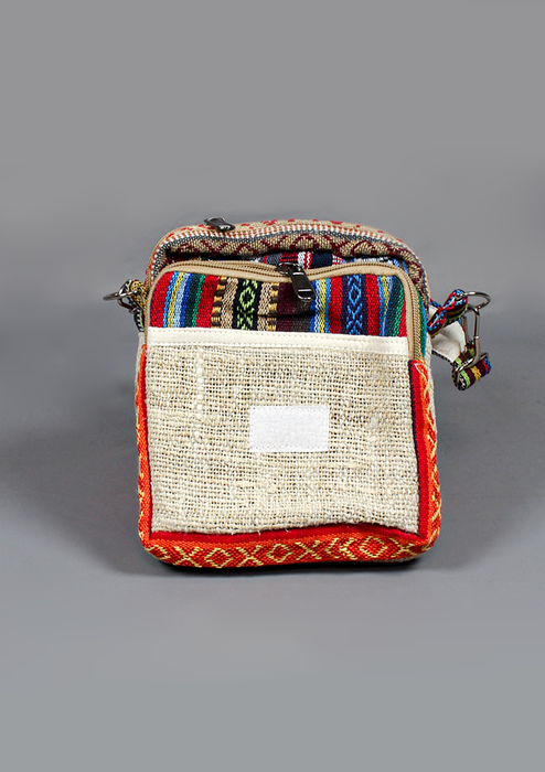 Hemp Travel Passport Cross body Bag