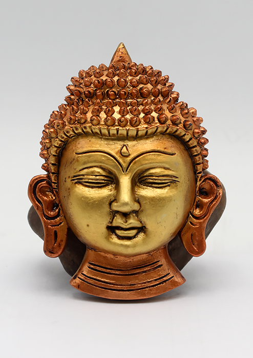 Buddha Head Ceramic Fridge Magnet