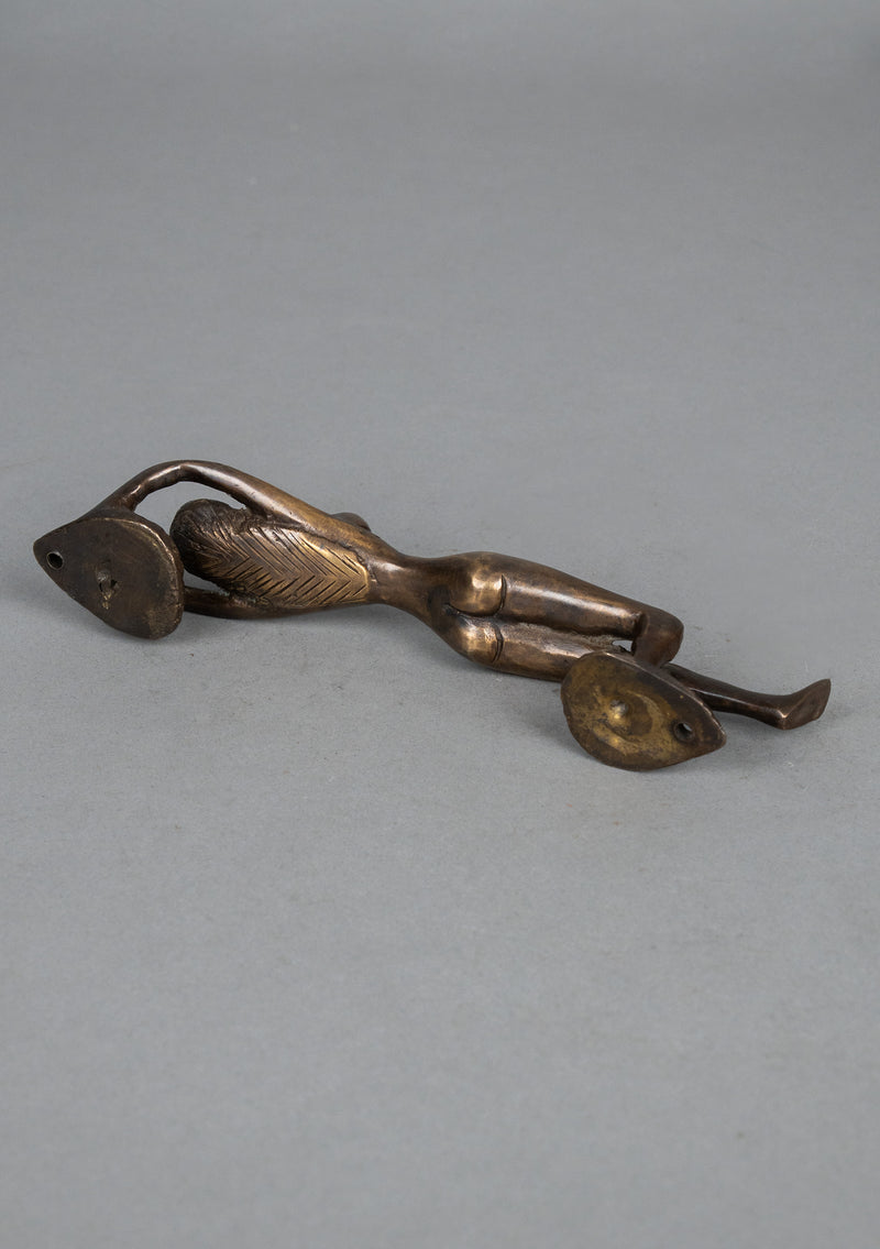 Brass Lady Door Handle