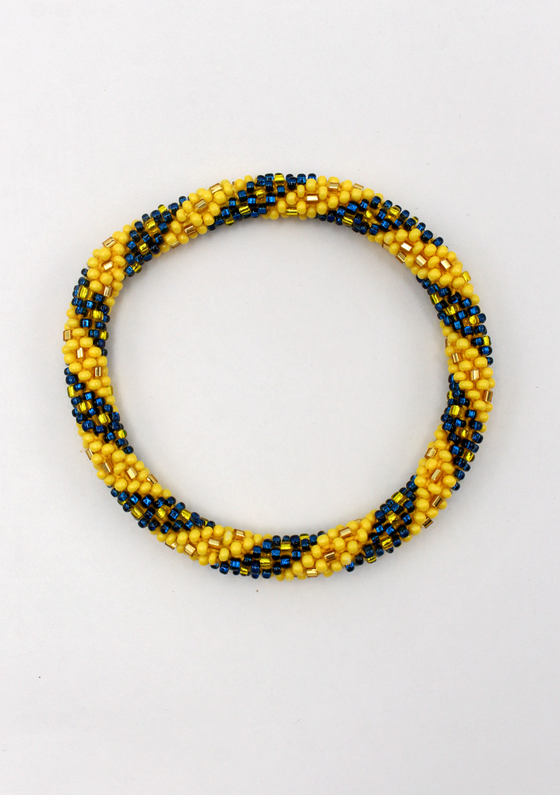 Borussia Dortmund  Roll on Beads Nepalese Bracelet