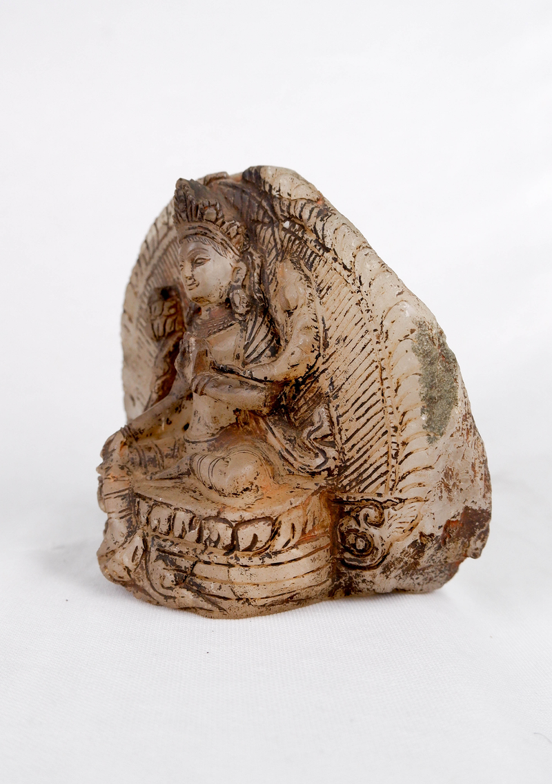Crystal Green Tara Antique Finishing