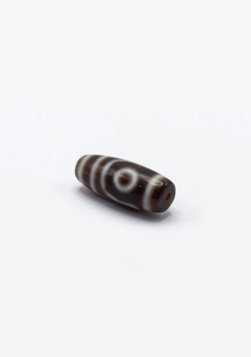 Tibetan Two-Eyed Dzi Bead