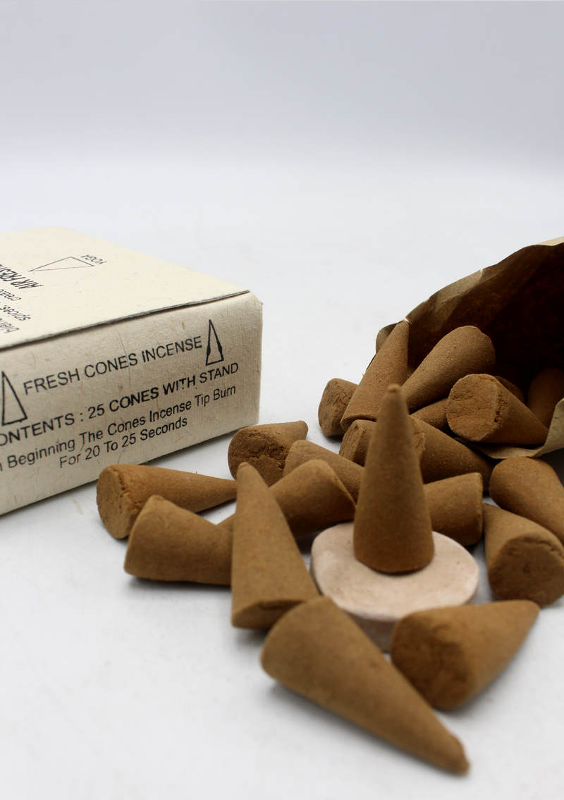 Yoga Tibetan Natural Cone Incense